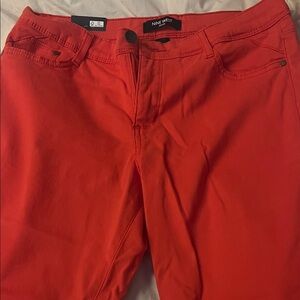 Nine West Orange Skinny Jeans